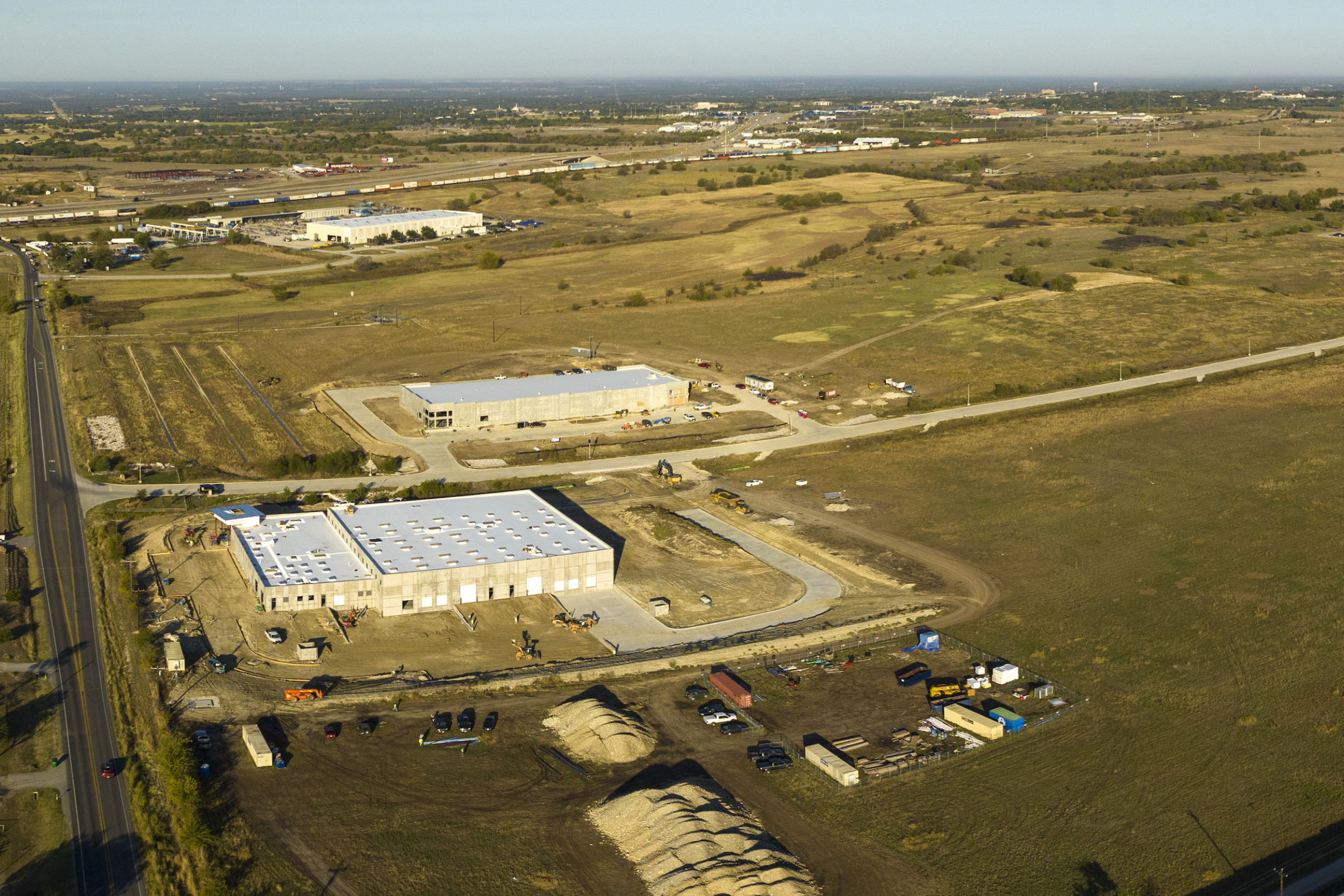 aerial view of new construction in decatur
